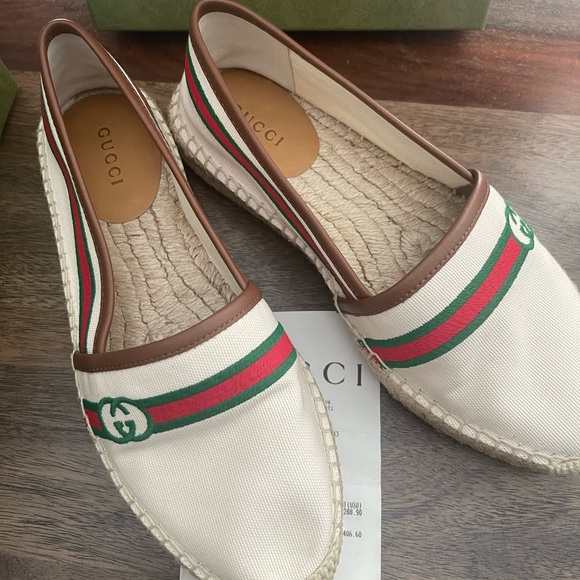 GUCCI Espadrilles.  NWT-   Classic. Brand new in box with receipt. - Picture 5 of 6